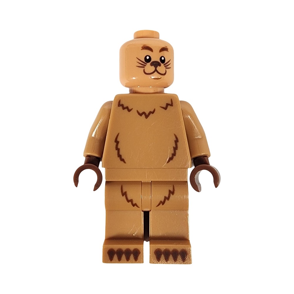 LEGO Minifigure Cowardly Lion Cowardly Anxious Lion Movie tlm164‎ coltlm2-17